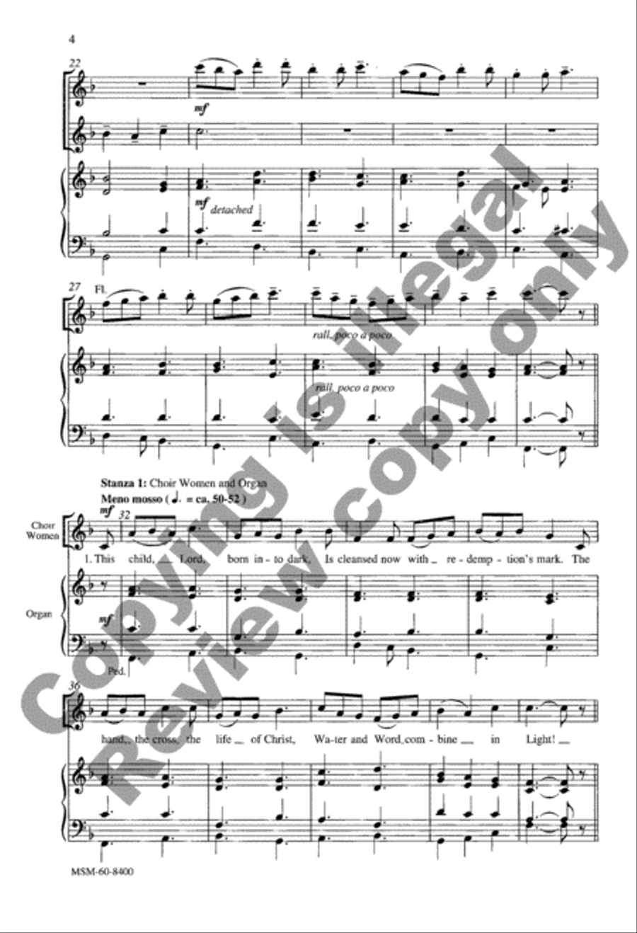 This Child, Lord (Choral Score) 4-Part scores gallery preview page 10