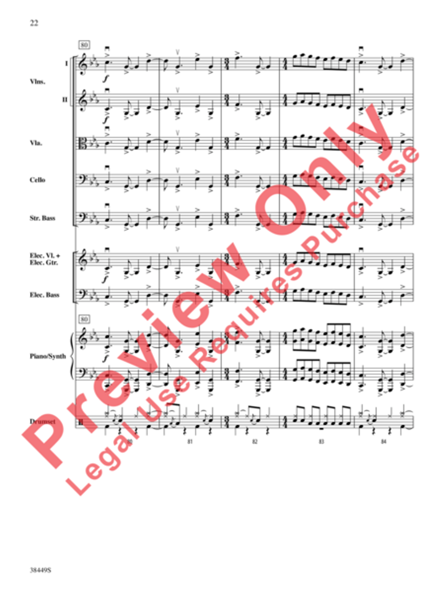 Requiem (The Fifth) Requiem (The Fifth) String Orchestra scores gallery preview page 23