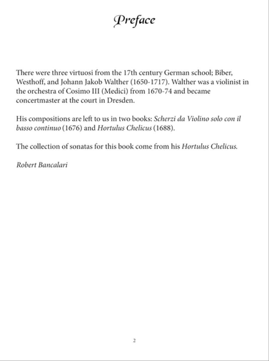 German Baroque Music for Mandolin Violin scores gallery preview page 3