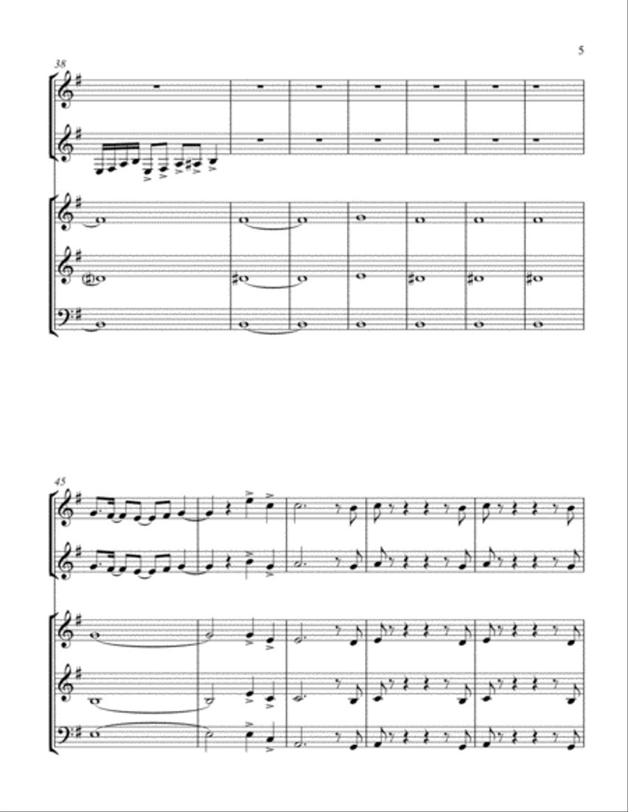 Voulez-vous Small Ensemble scores gallery preview page 5