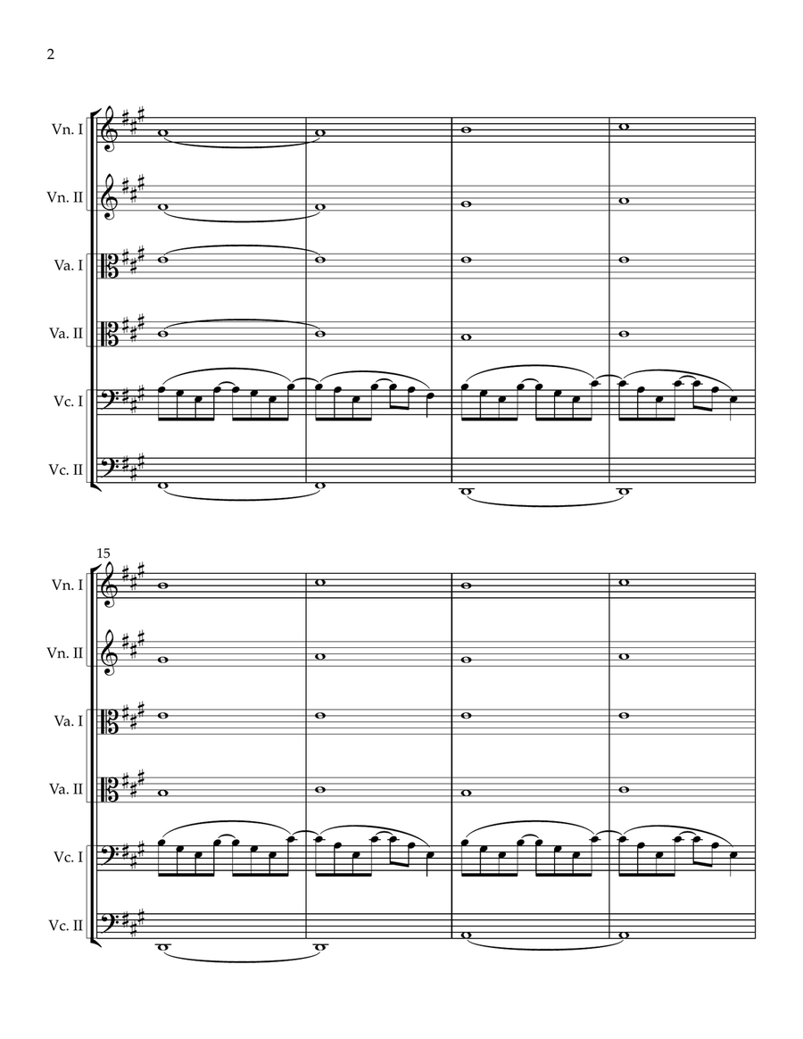 Sailing Sailing Cello scores gallery preview page 2