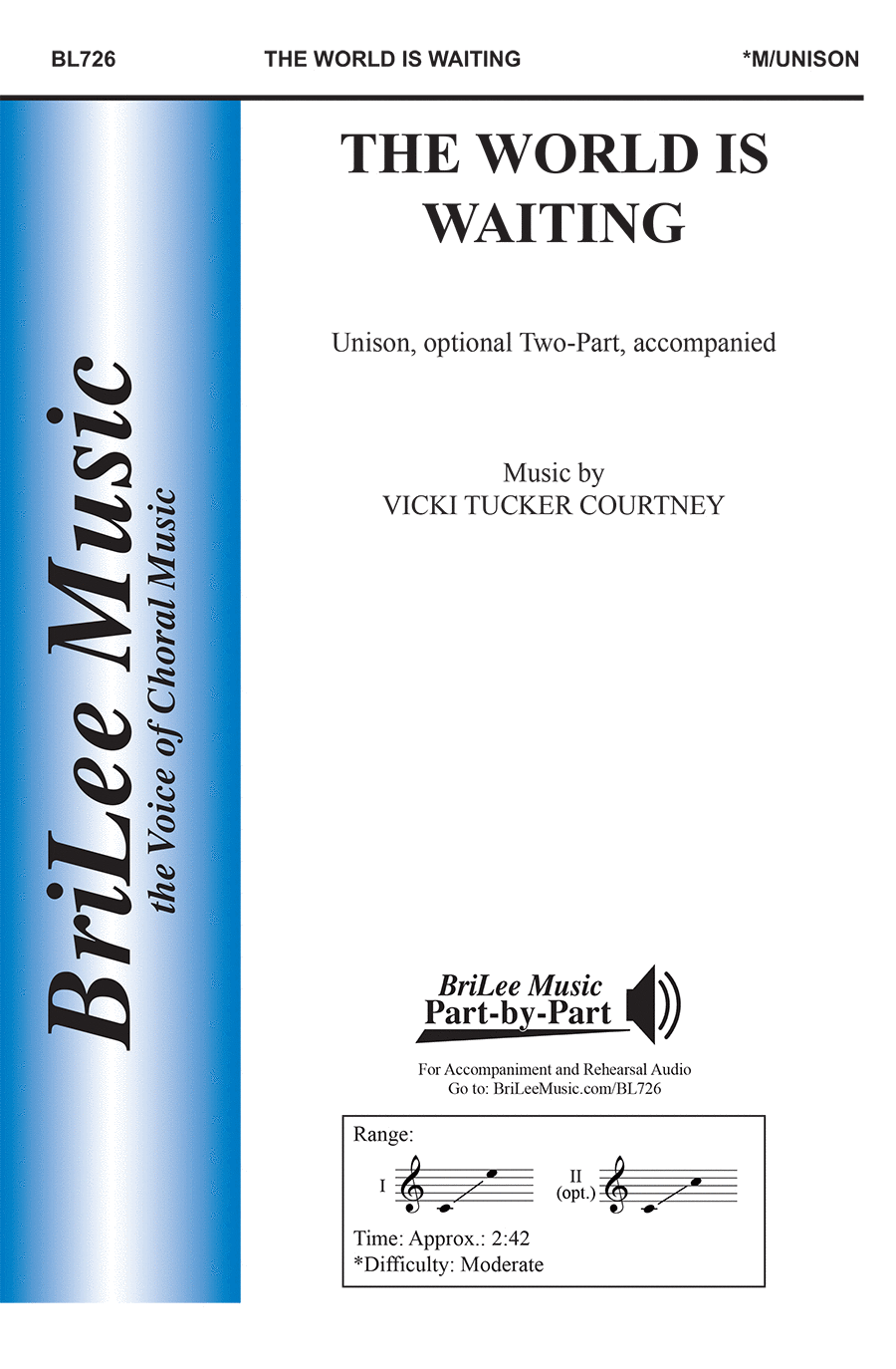 The World is Waiting Choir scores gallery preview page 1