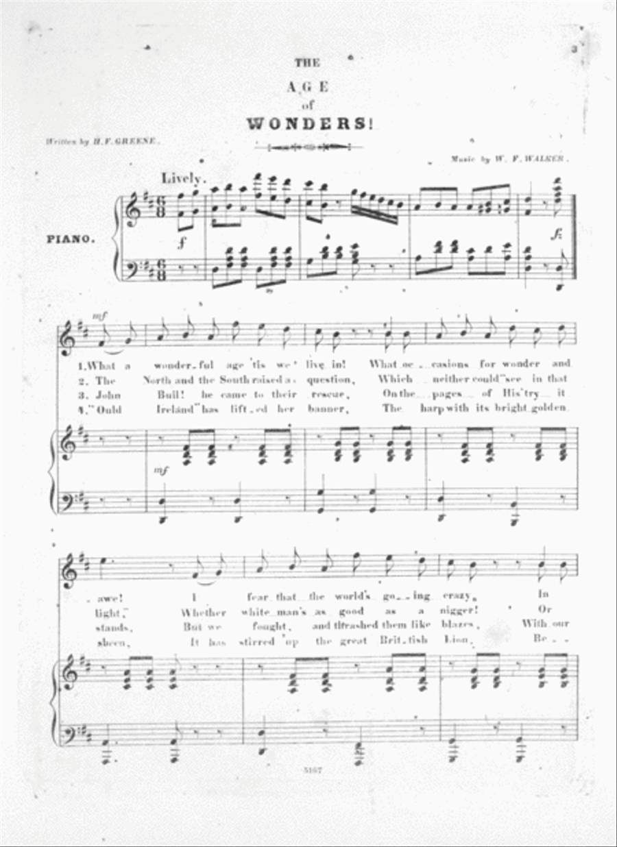 The Age of Wonders! A Song for the Times. Solo With Chorus Choir scores gallery preview page 2