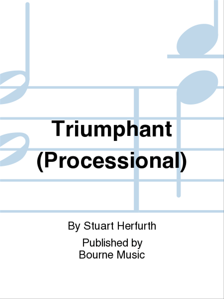 Triumphant (Processional) Concert Band scores gallery preview page 1
