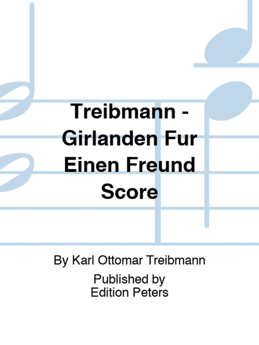Treibmann - Girlanden Fur Einen Freund Score