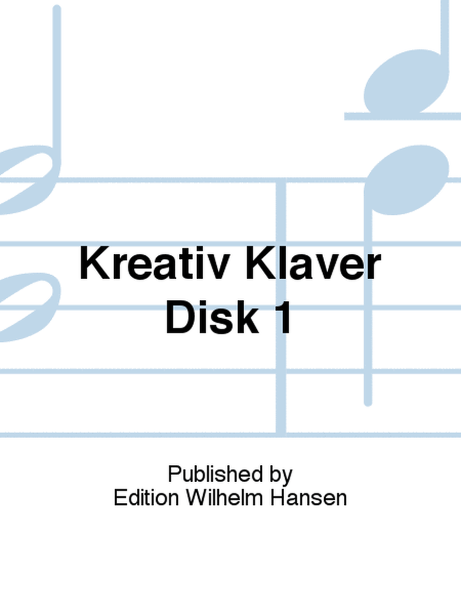 Kreativ Klaver Disk 1