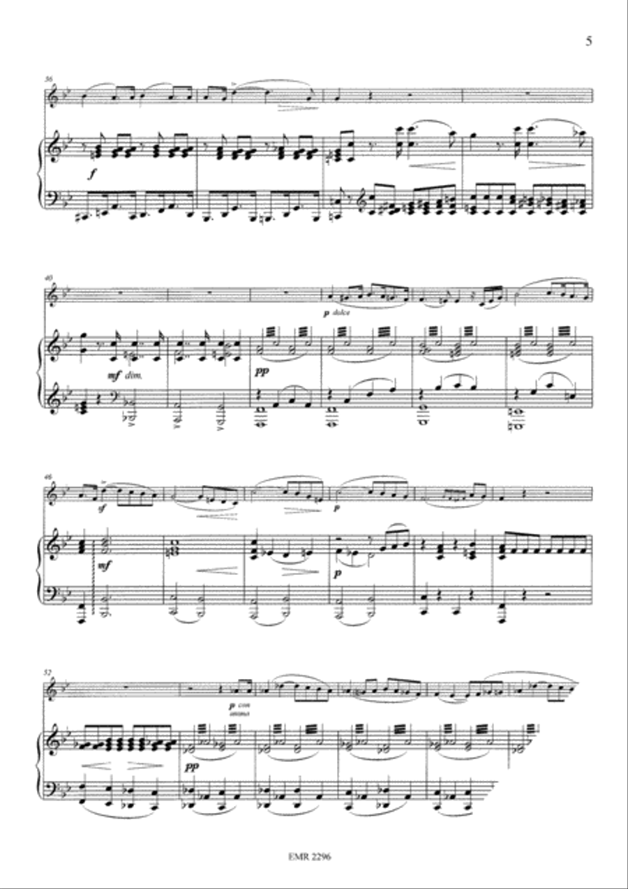 Romance Voice Solo scores gallery preview page 5
