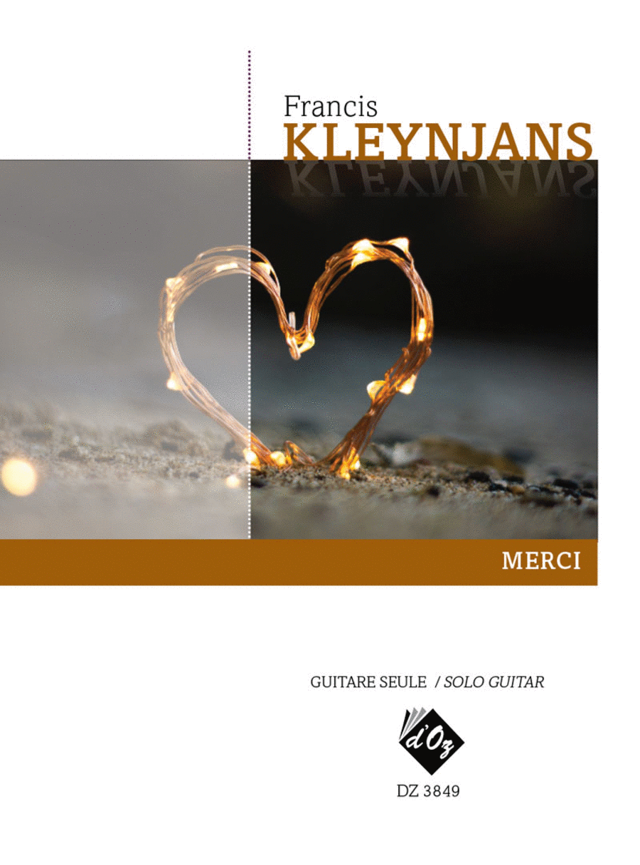 Merci Classical Guitar scores gallery preview page 1