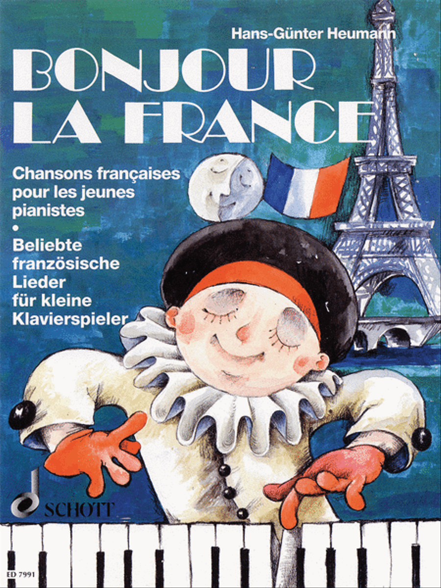 Bonjour la France Piano Solo scores gallery preview page 1