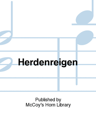 Book cover for Herdenreigen