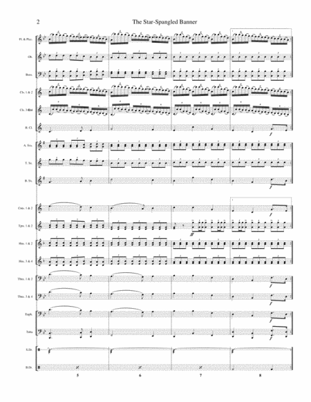 The Star Spangled Banner (From The International Congress) arr. John Phillip Sousa image number null