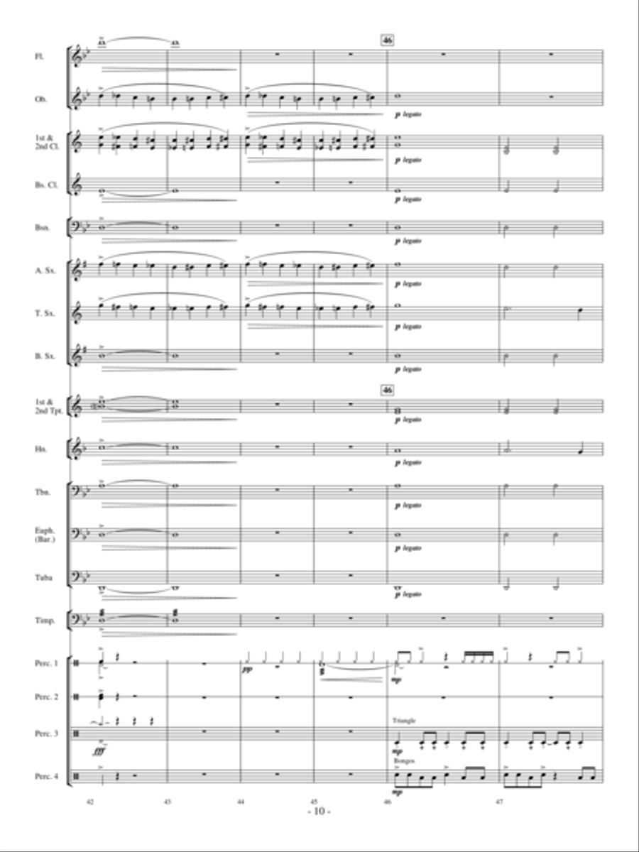 Primeval Stormfront Concert Band scores gallery preview page 9