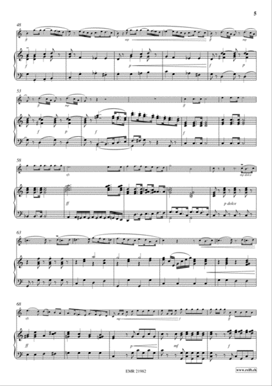 Grande Marche Soprano Recorder scores gallery preview page 5