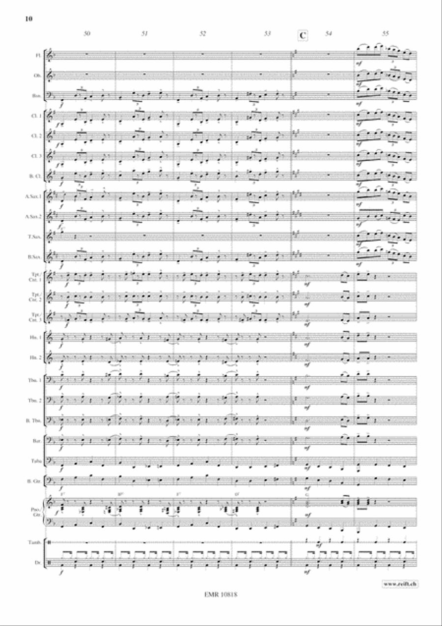Freedom Concert Band scores gallery preview page 11
