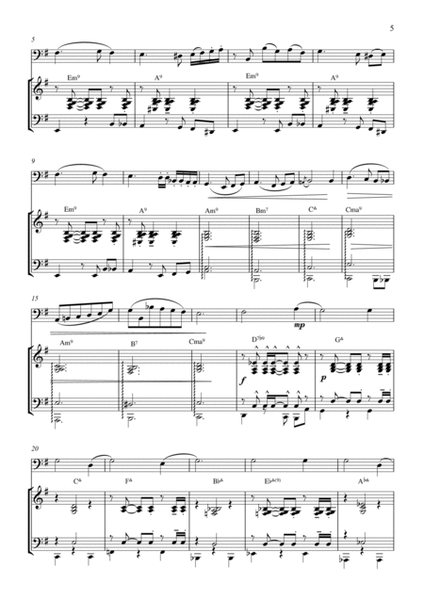 8 Swinging Xmas Carols for Bassoon & Piano image number null