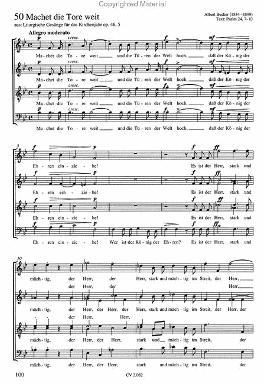 Chorbuch Advent Choir scores gallery preview page 7