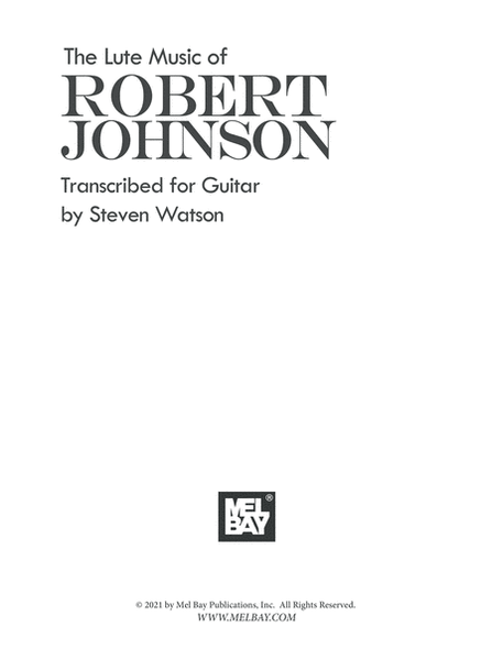The Lute Music of Robert Johnson