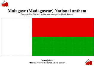 Malagasy (Madagascar) National Anthem for Brass Quintet