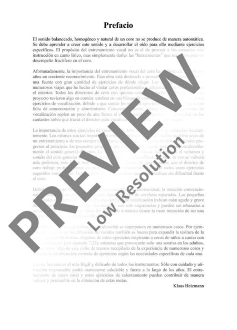 Vocal warm-ups Voice scores gallery preview page 6