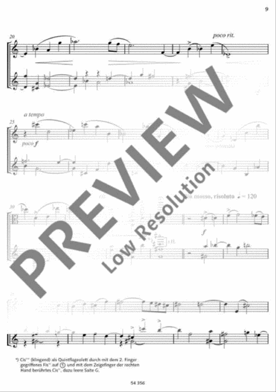 3 Meditations Viola scores gallery preview page 10
