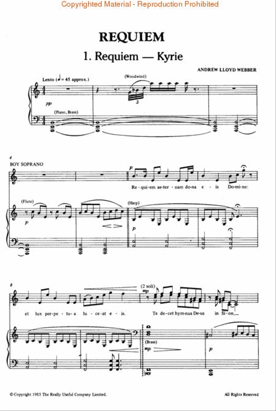 Requiem 4-Part scores gallery preview page 2