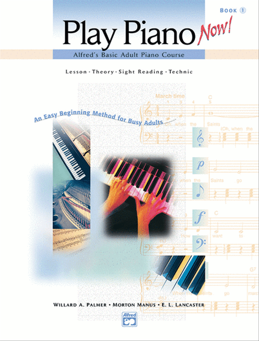 Alfred's Basic Adult Piano Course -- Play Piano Now!, Book 1 Piano Method scores gallery preview page 1