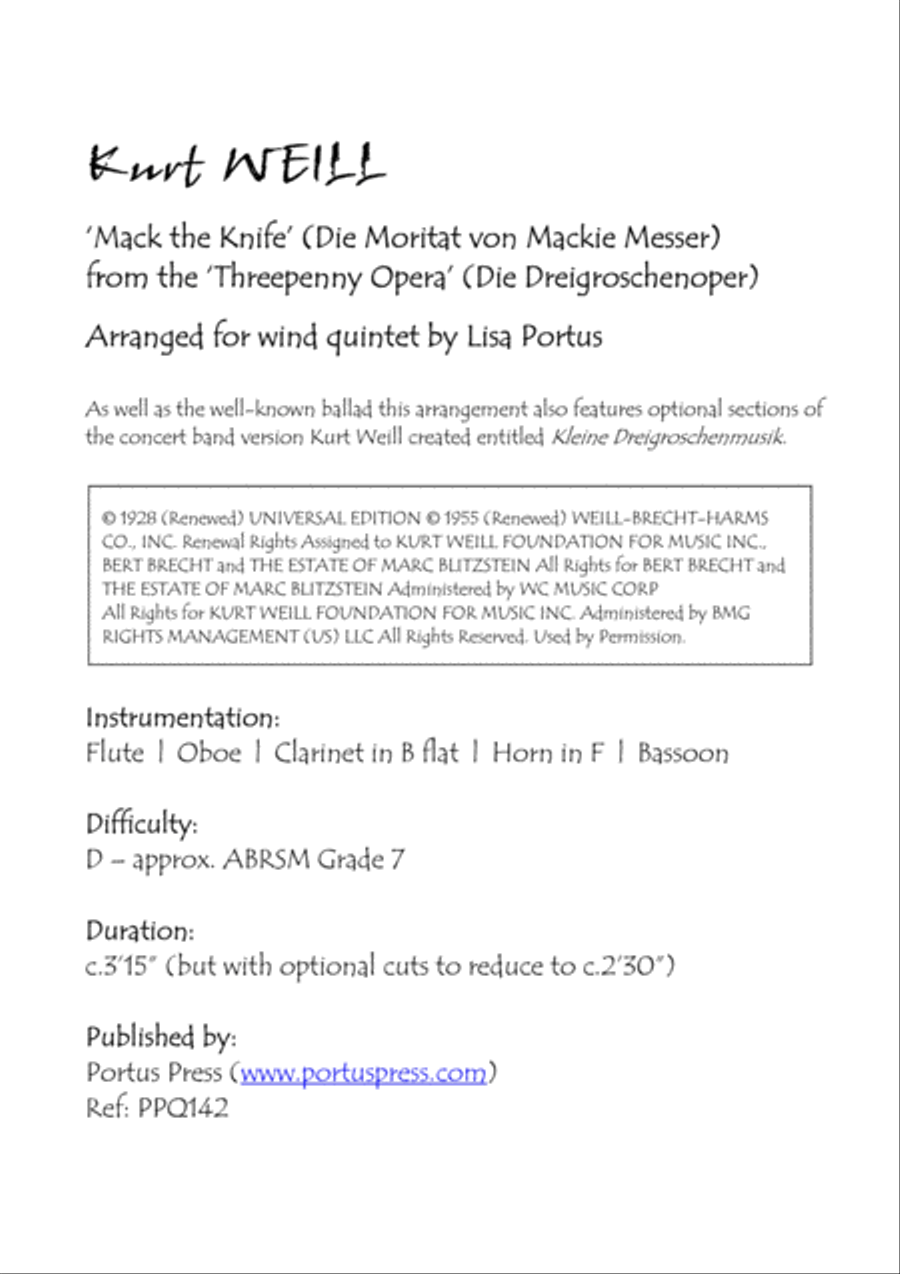 Mack The Knife image number null