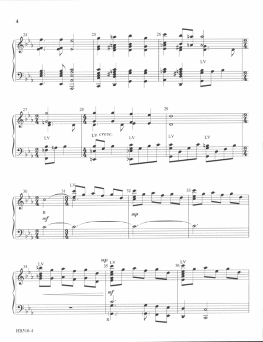 Jesus, Priceless Treasure 5-Octaves scores gallery preview page 4