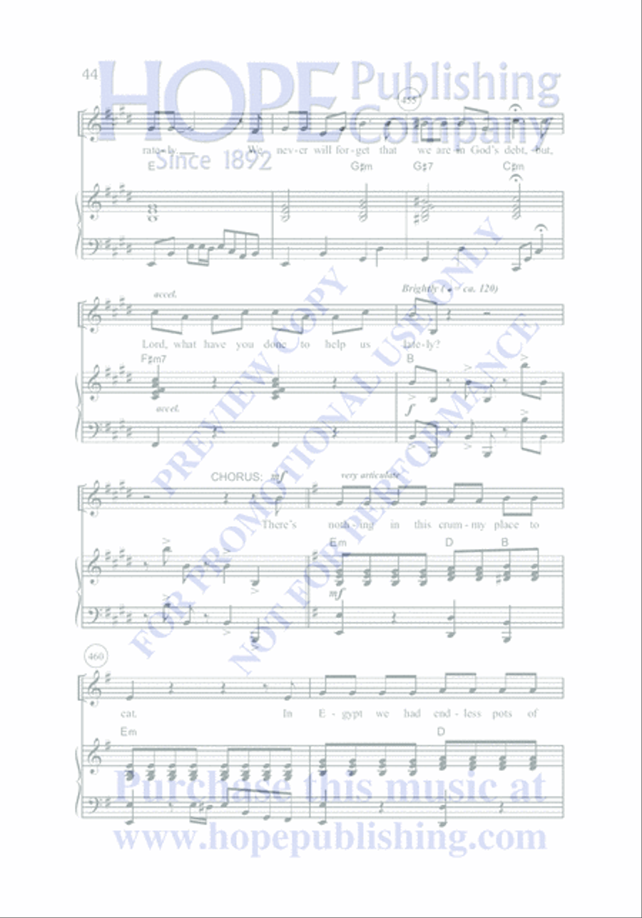 Are We There Yet Unison Choir scores gallery preview page 52
