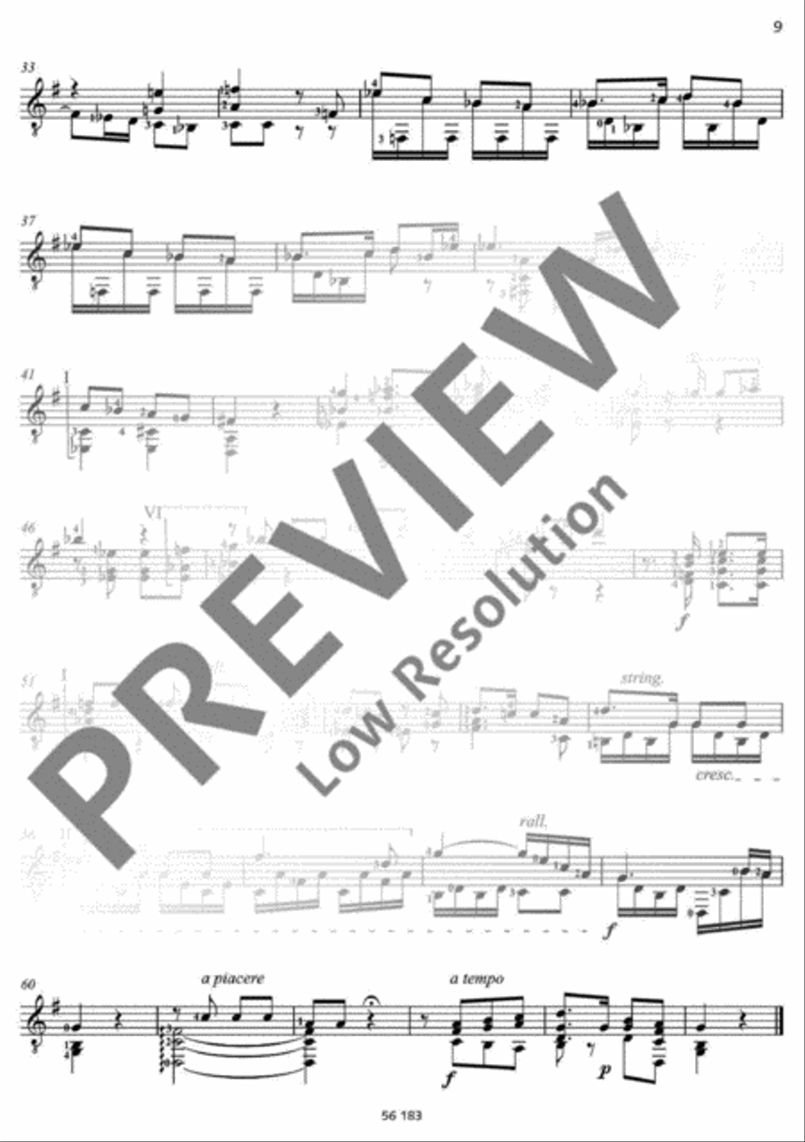 Mozart for Guitar Mozart for Guitar Classical Guitar scores gallery preview page 10