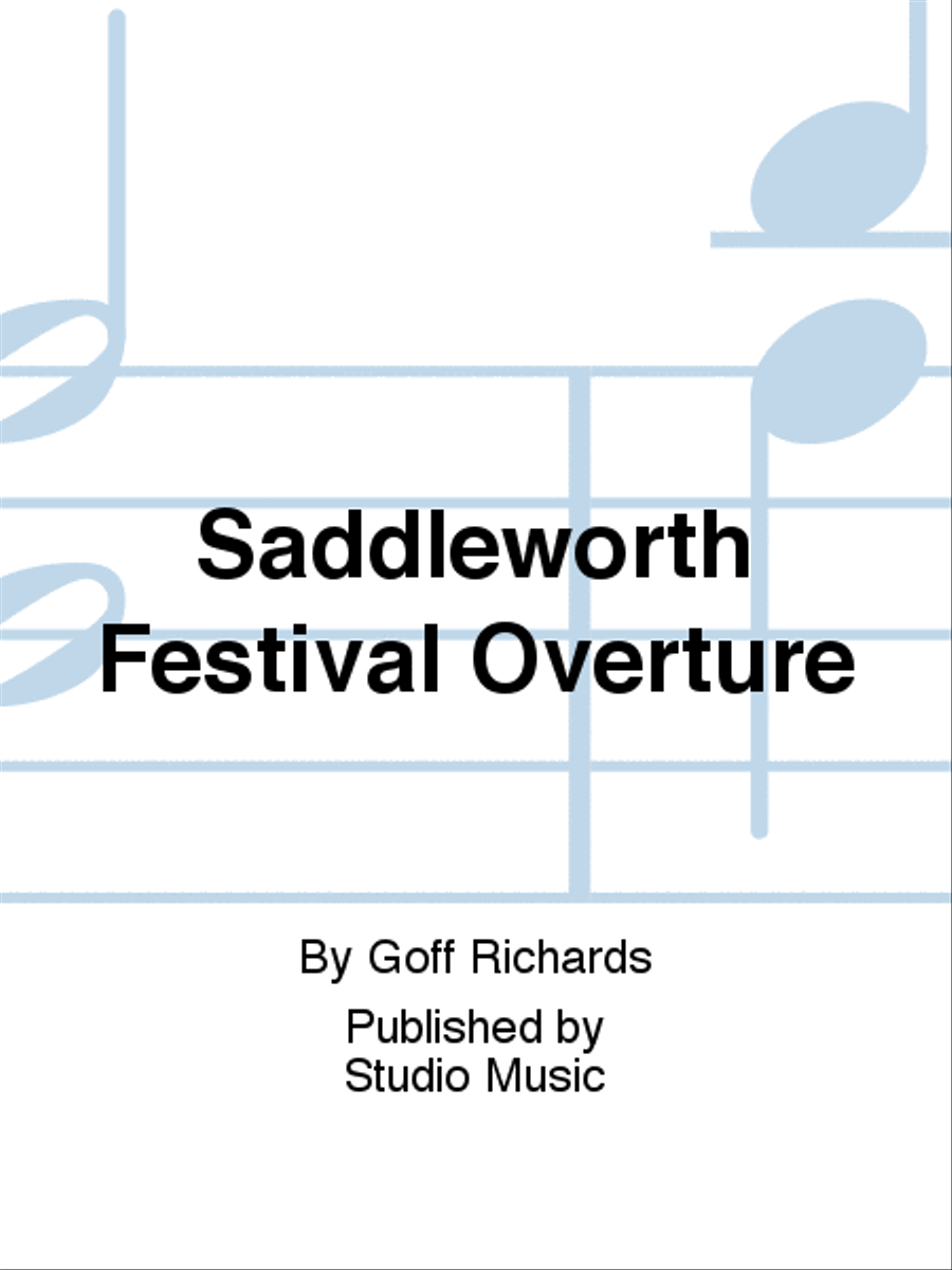 Saddleworth Festival Overture Brass Band scores gallery preview page 1