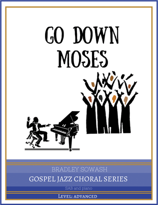 Book cover for Go Down Moses - Choral