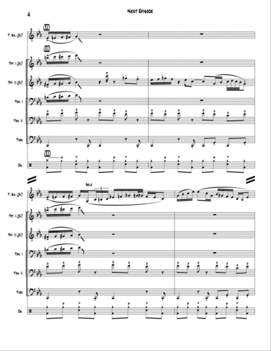 The Next Episode Brass Ensemble scores gallery preview page 4