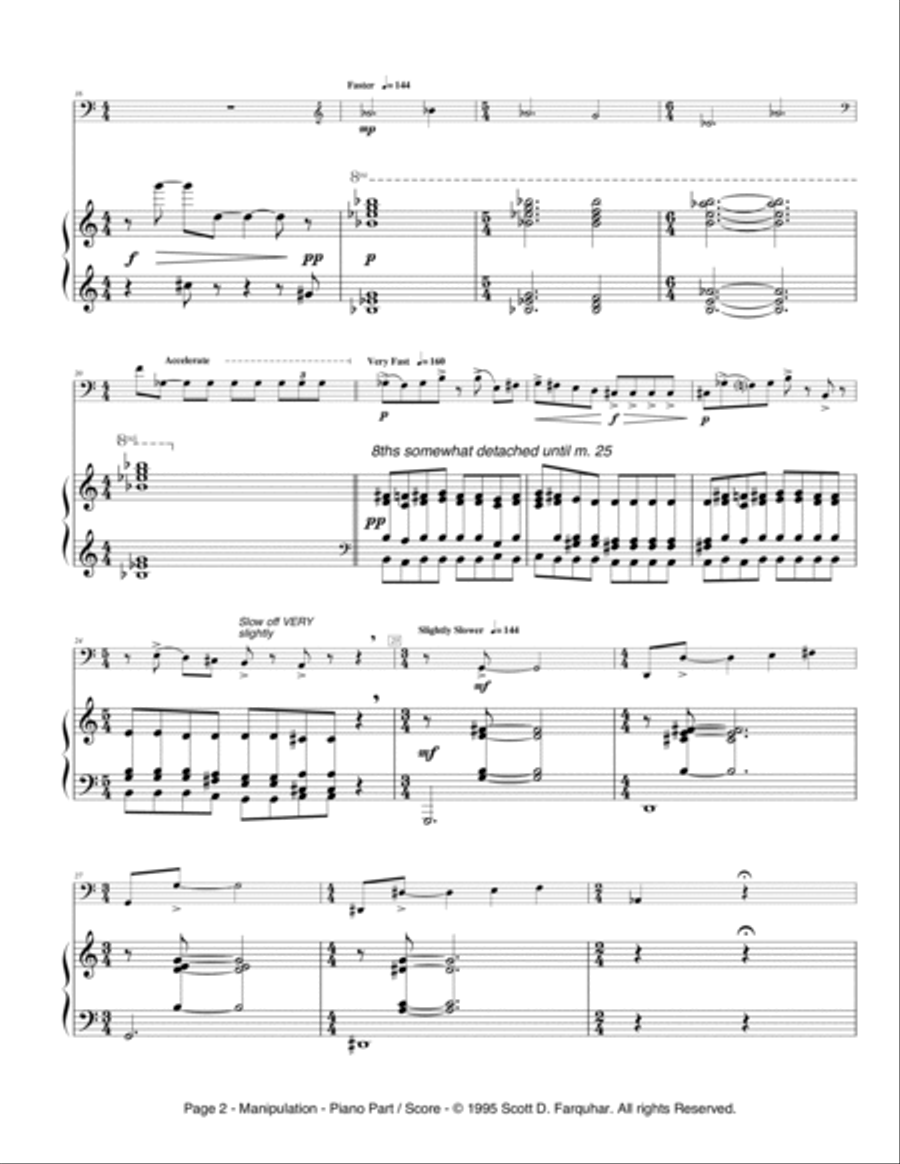 Manipulation Piano scores gallery preview page 2