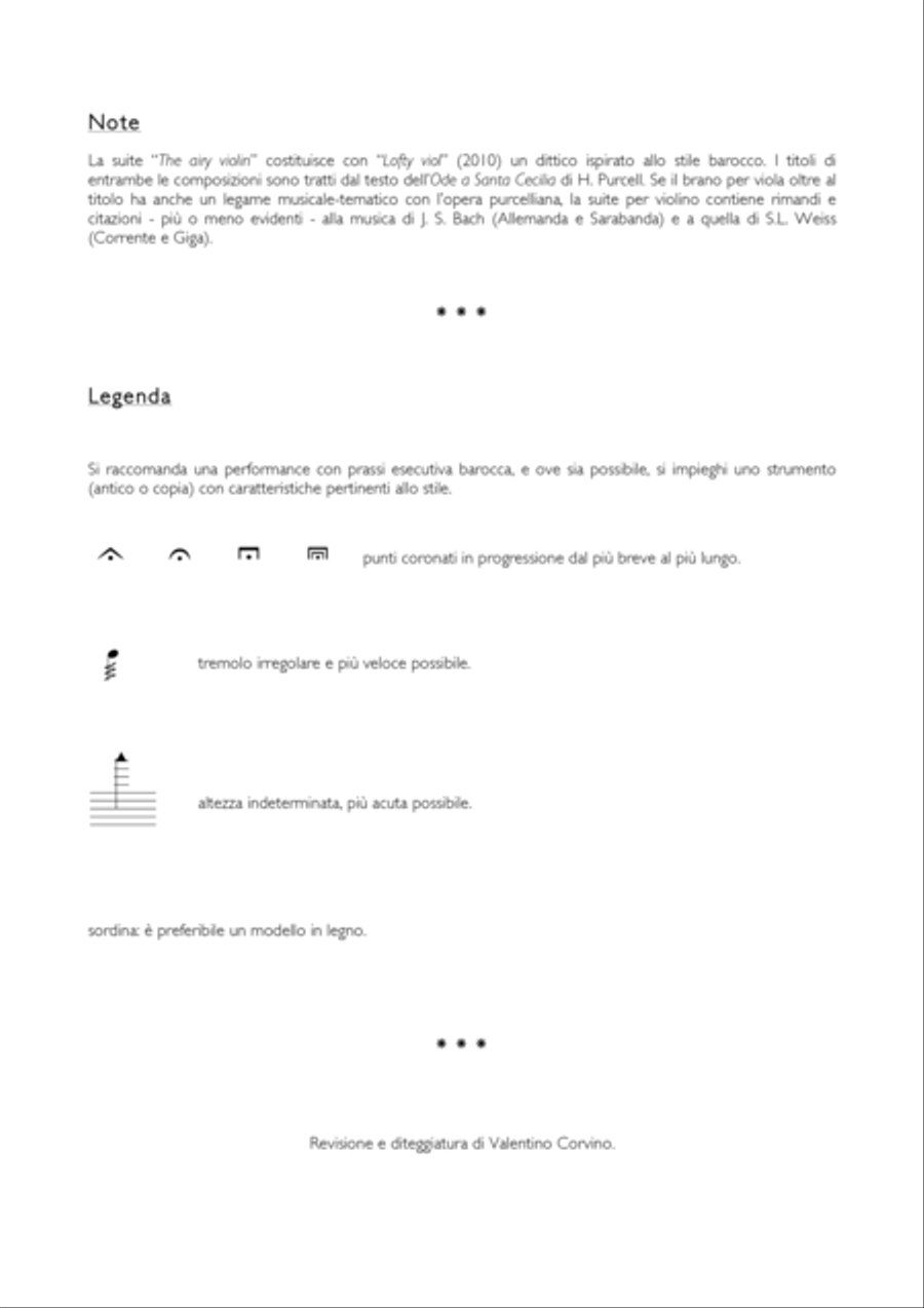 Cristian Gentilini: THE AIRY VIOLIN (ES-22-019)