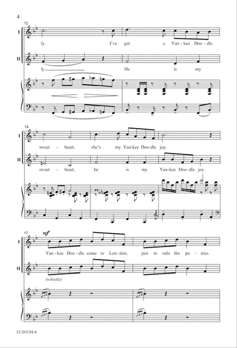 Here's Two Cohan! 2-Part scores gallery preview page 4
