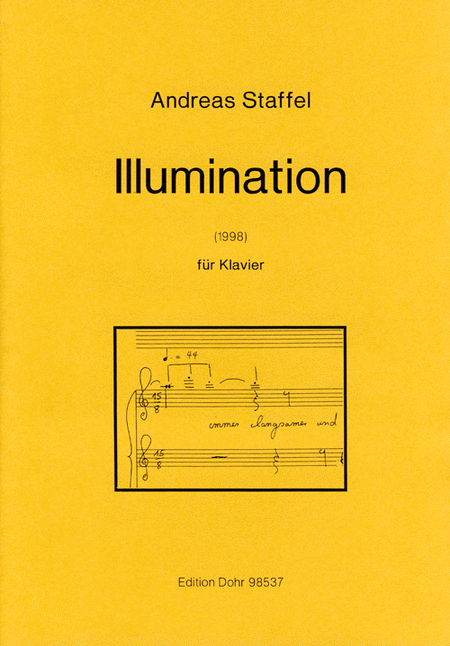 Illumination fur Klavier solo-Poem nach Arthur Rimbaud (Qu