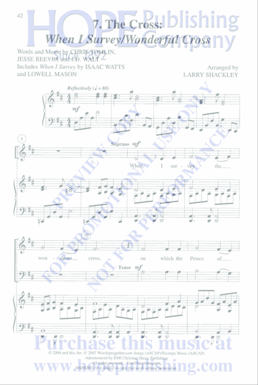 Here is the Love Here is the Love Choir scores gallery preview page 46