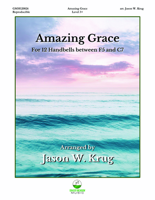 Book cover for Amazing Grace (for 12 handbells)