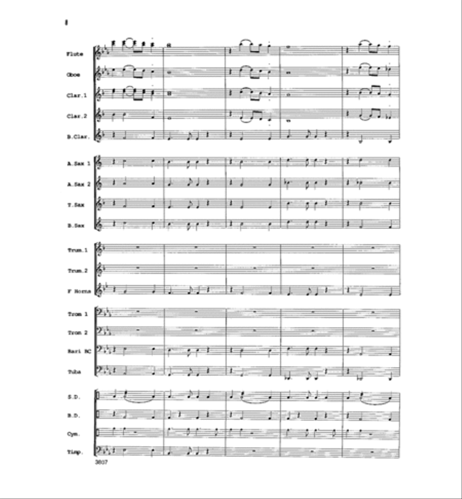 Amarado Amarado Concert Band scores gallery preview page 7