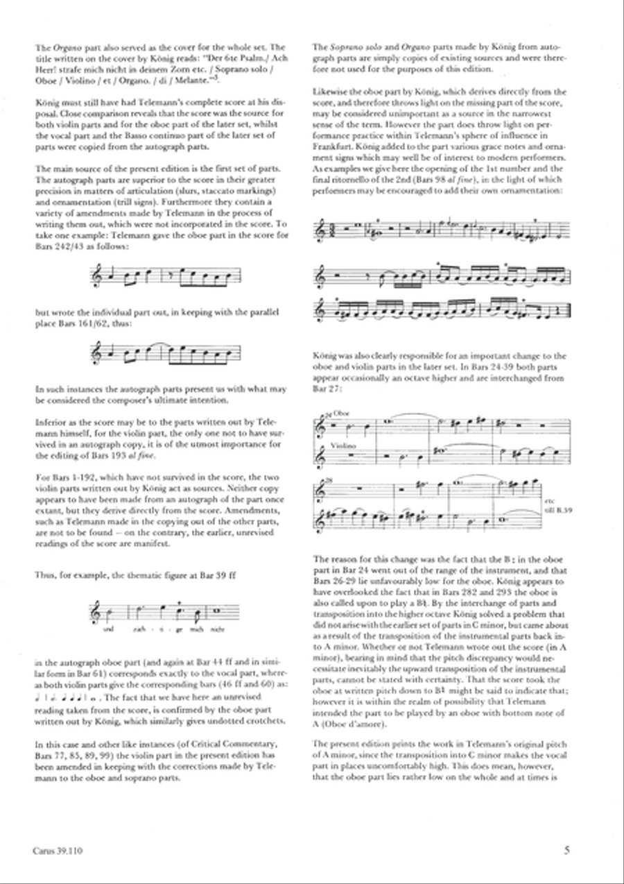 O Lord, punish me not (Ach Herr, strafe mich nicht) Tenor Voice scores gallery preview page 6