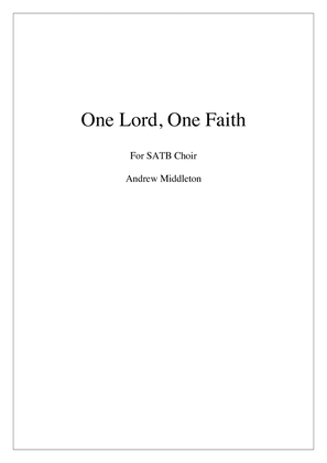 One Lord, One Faith for Unaccompanied Choir