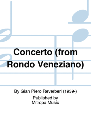 Book cover for Concerto (from Rondo Veneziano)