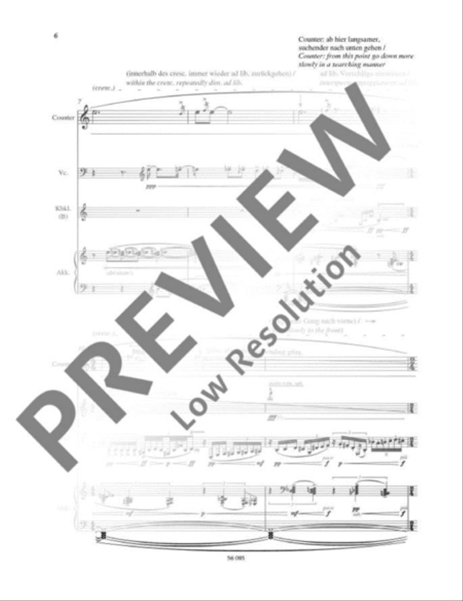 Scorpion Scorpion Bass Clarinet scores gallery preview page 7