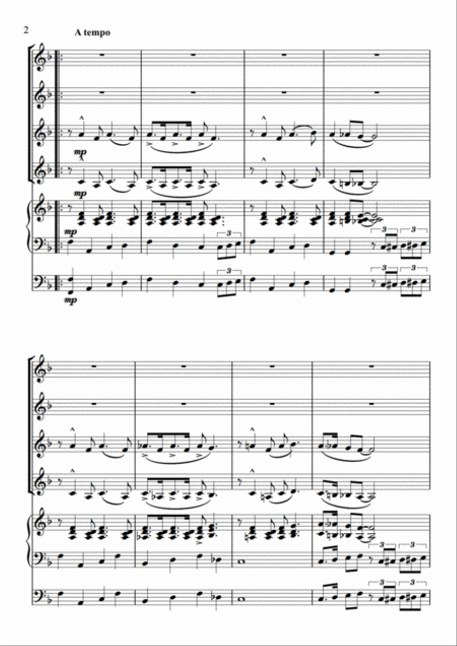 Sentimental Journey (With A Happy End) Set of Parts scores gallery preview page 4