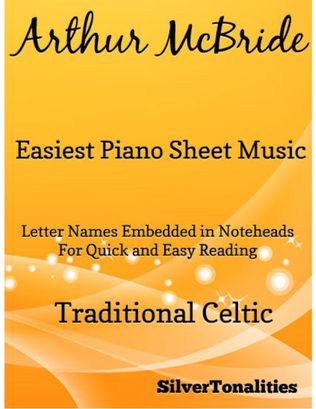 Arthur McBride Easiest Piano Sheet Music