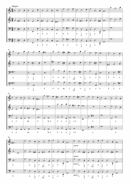 Corelli, Sonata op.1 n.9 in G major
