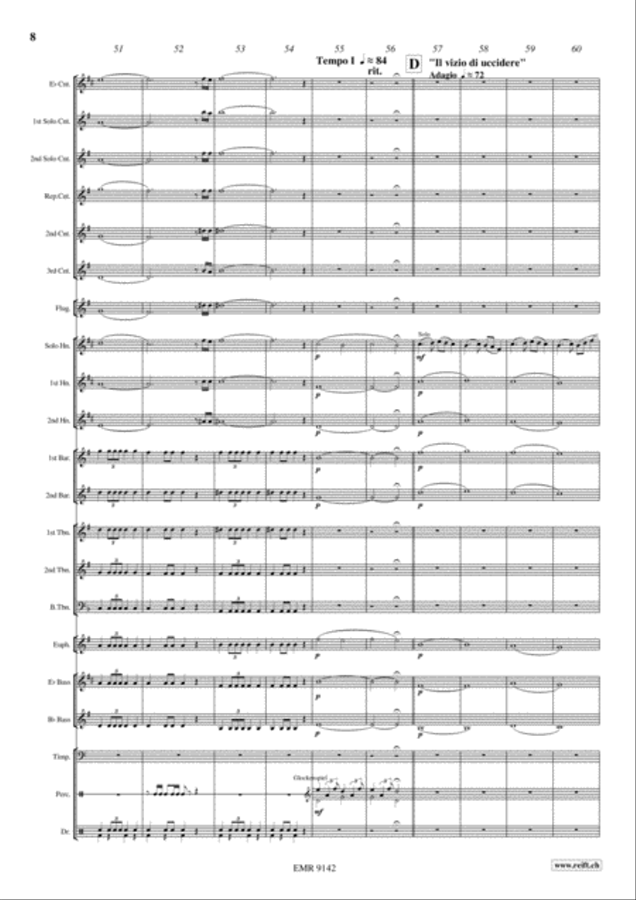 For A Few Dollars More Brass Band scores gallery preview page 9