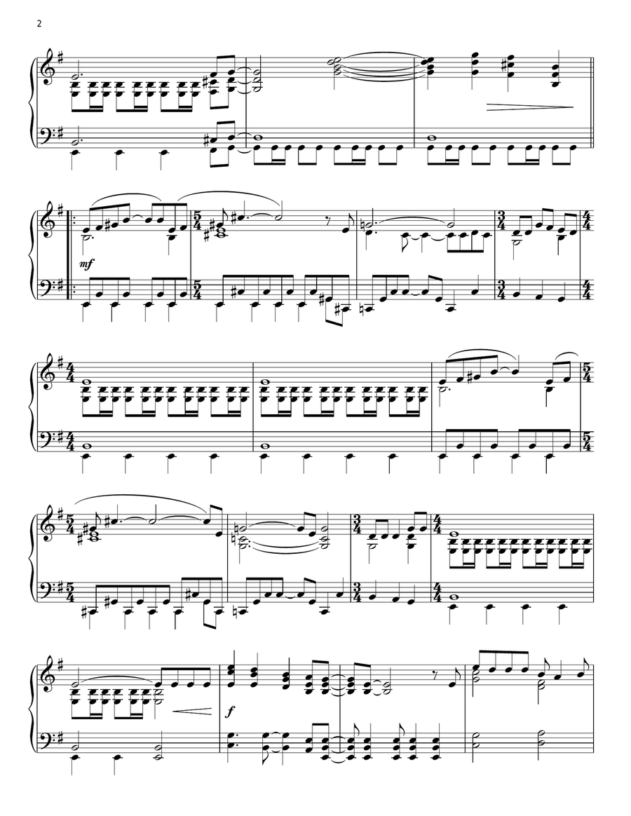 Barracuda Piano Solo scores gallery preview page 2