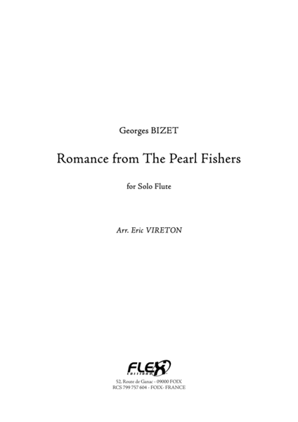 Romance from The Pearl Fishers image number null